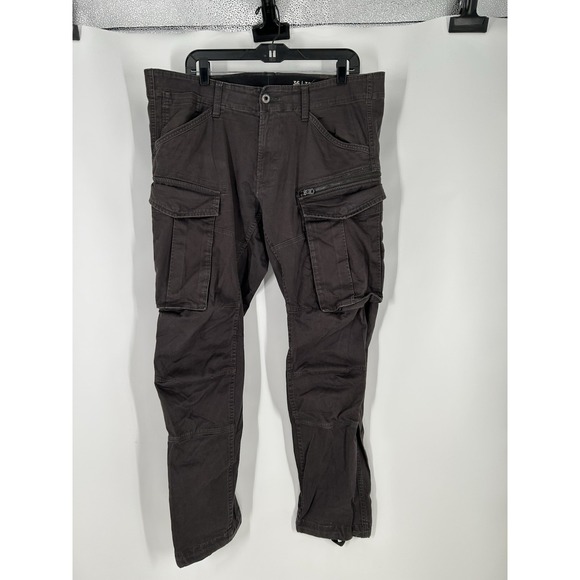 G-Star Other - G Star Raw Rovic Zip 3D Straight Tapered Cargo Pants Utility Chino Size 38x28